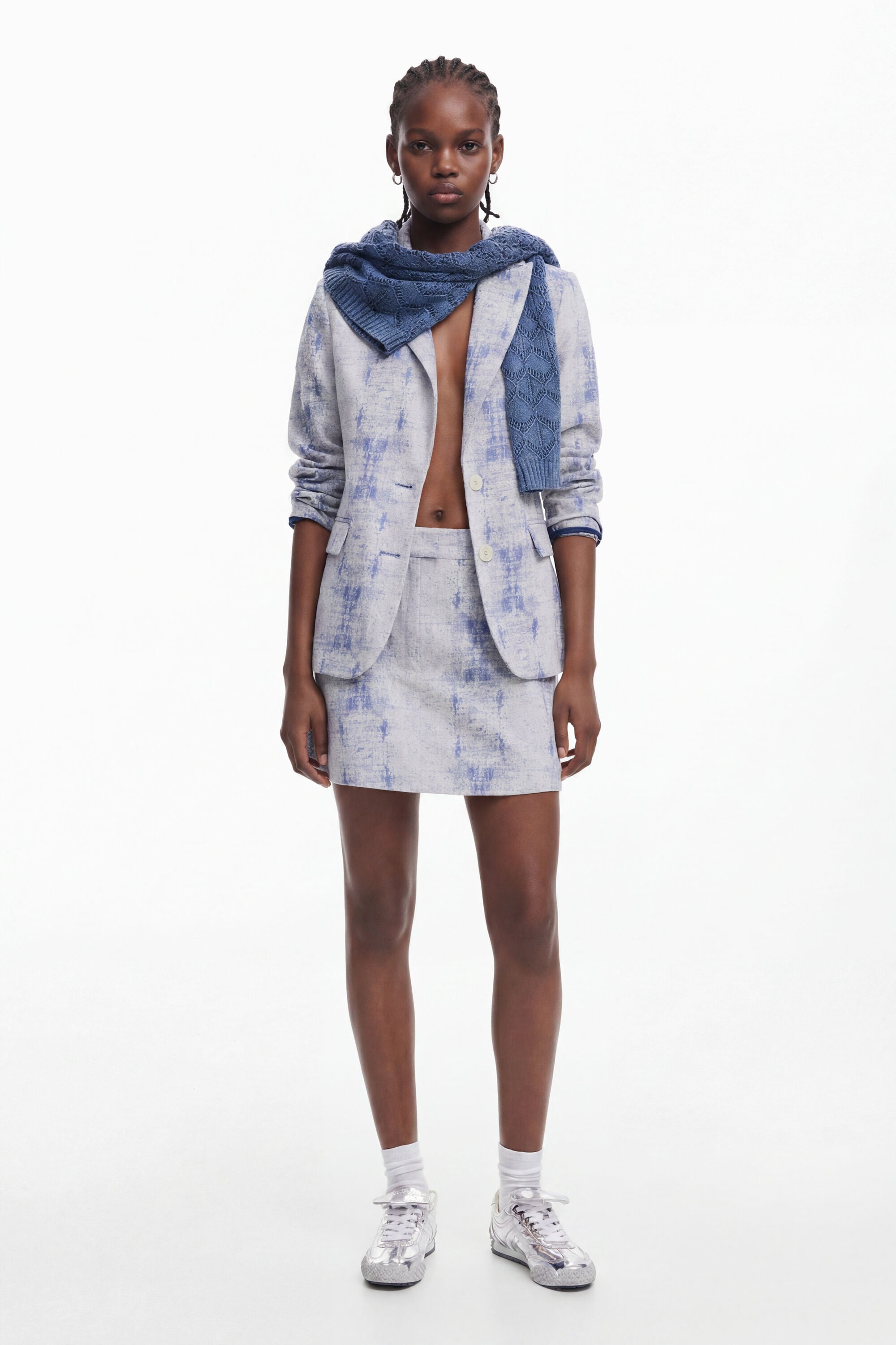 Desigual Versleten minirok