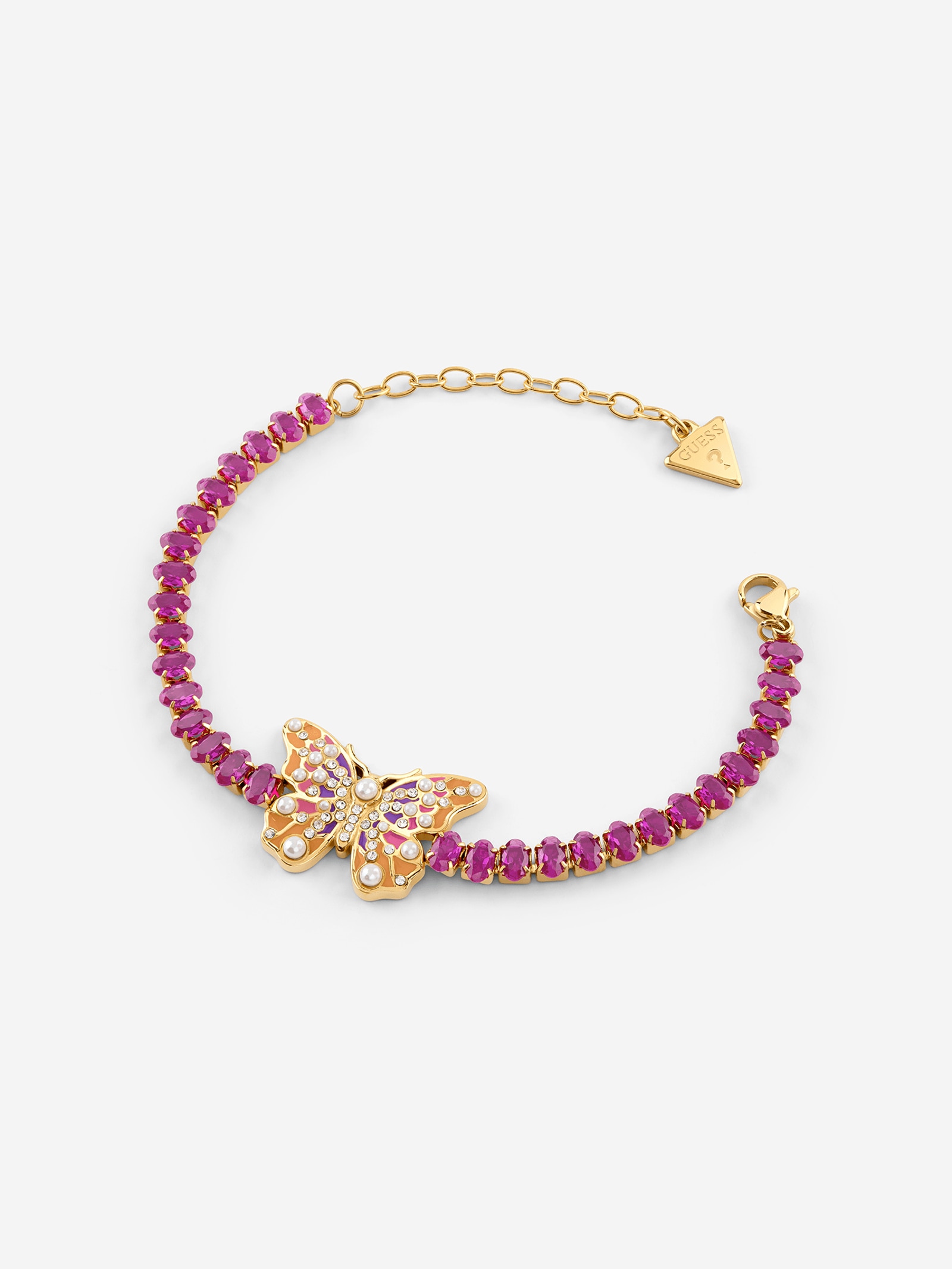 Guess Borboleta Armband in roze