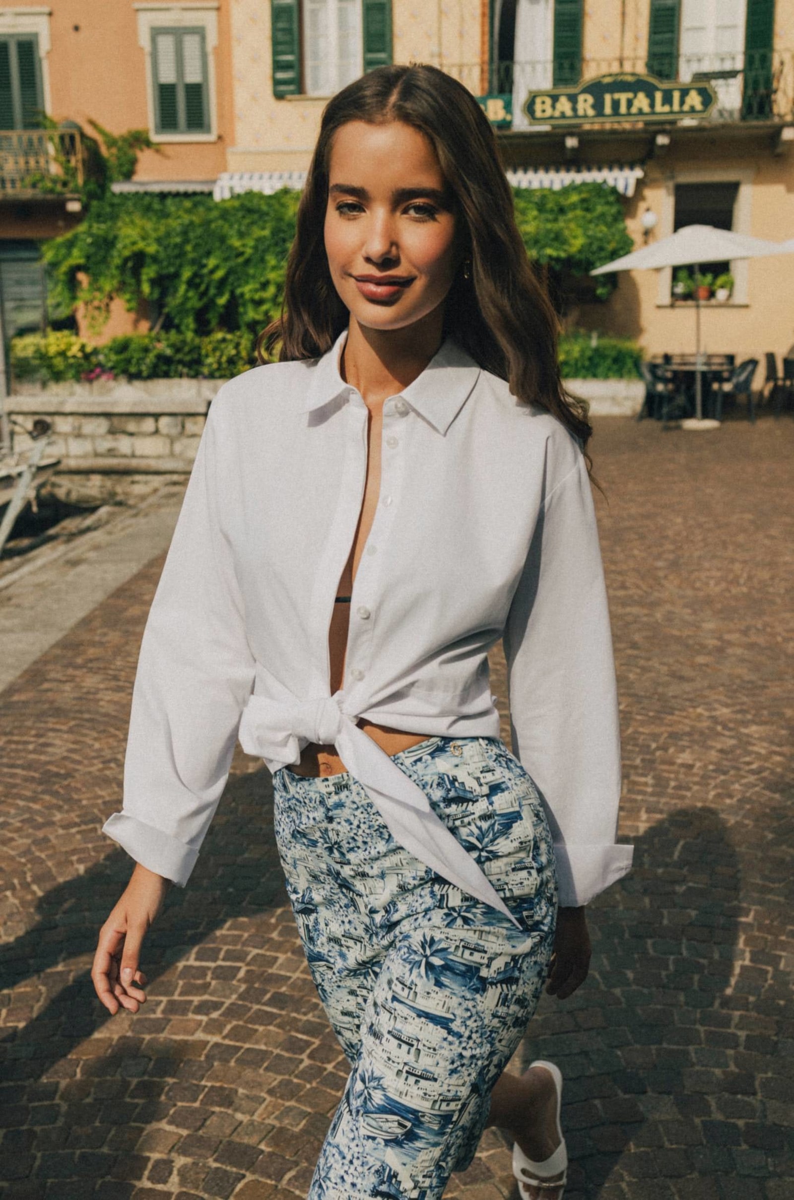 Guess Korte Blouse Met Boothals