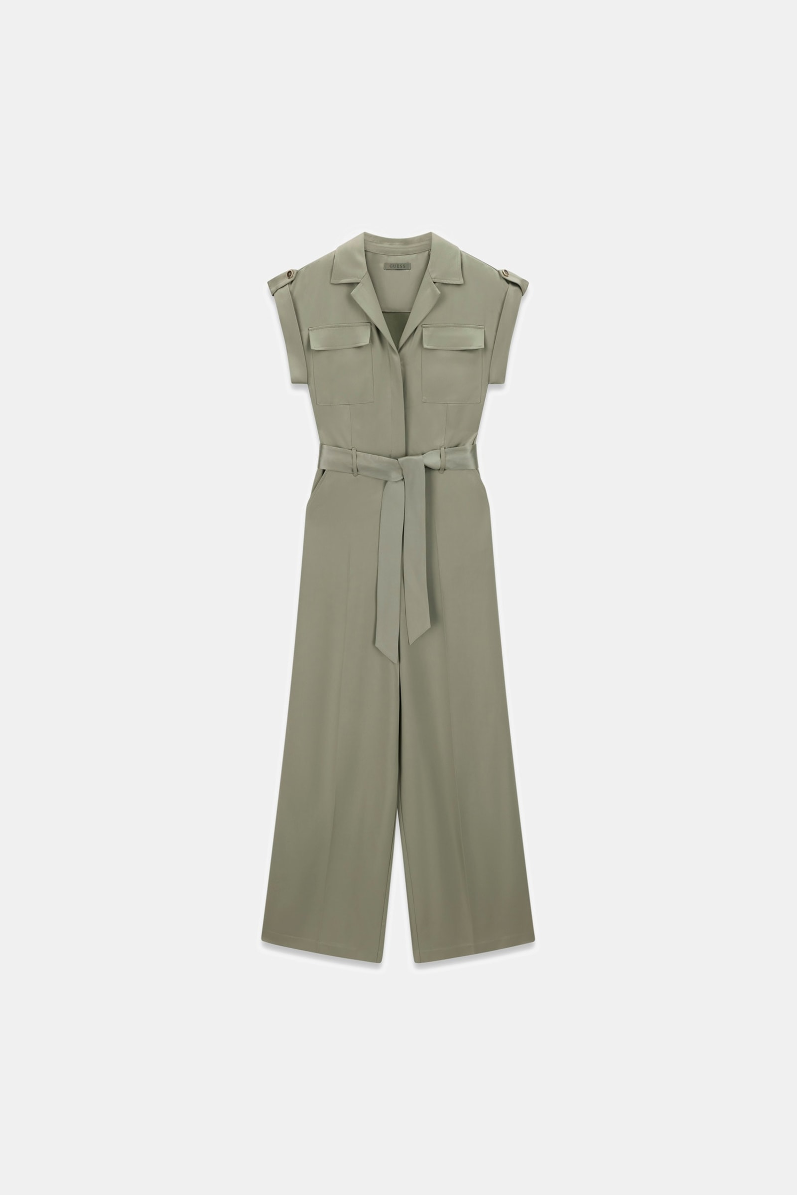 Guess Satin Jumpsuit in groen