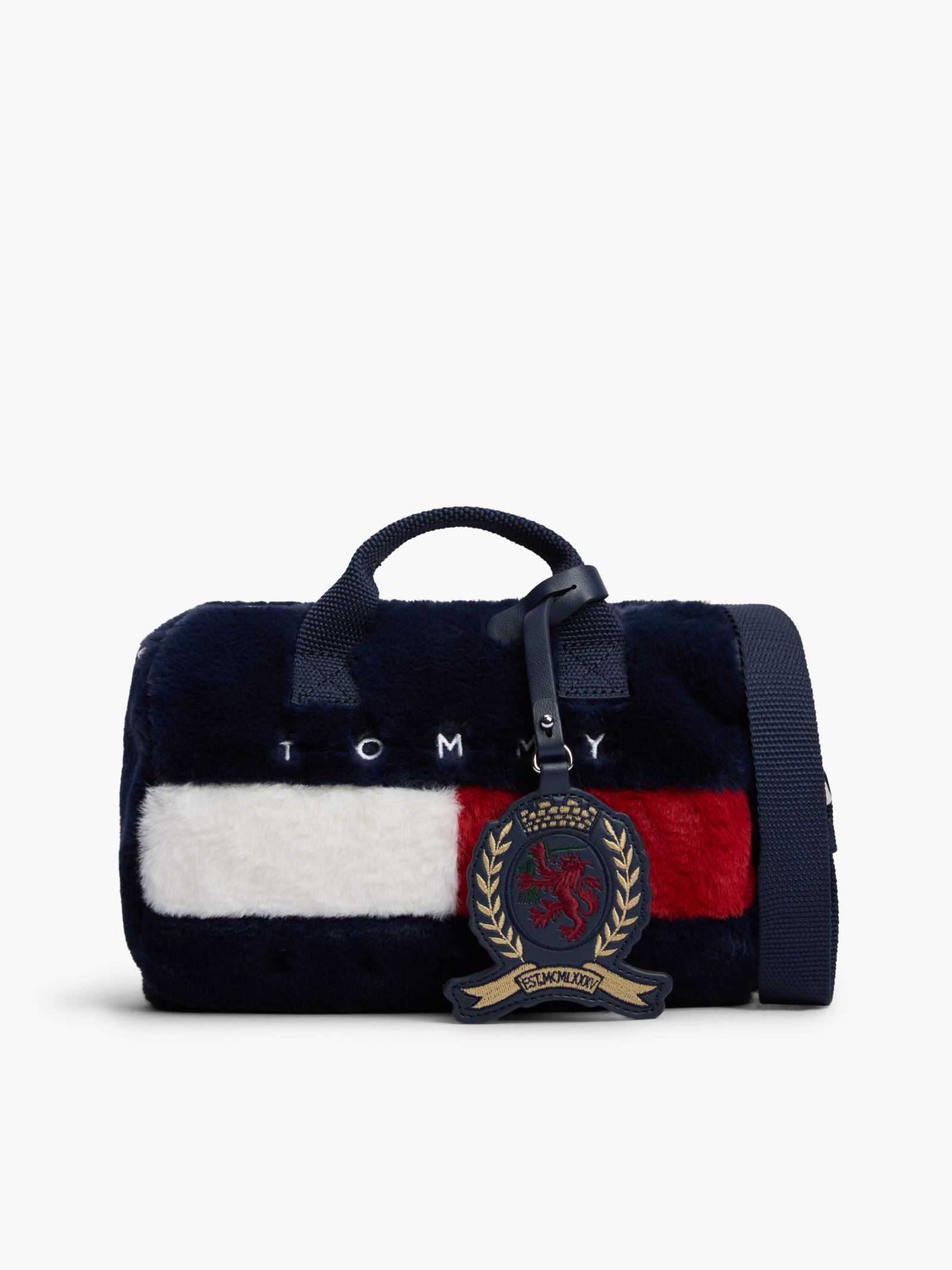 Tommy Jeans Archive weekendtas van imitatiebont met logo
