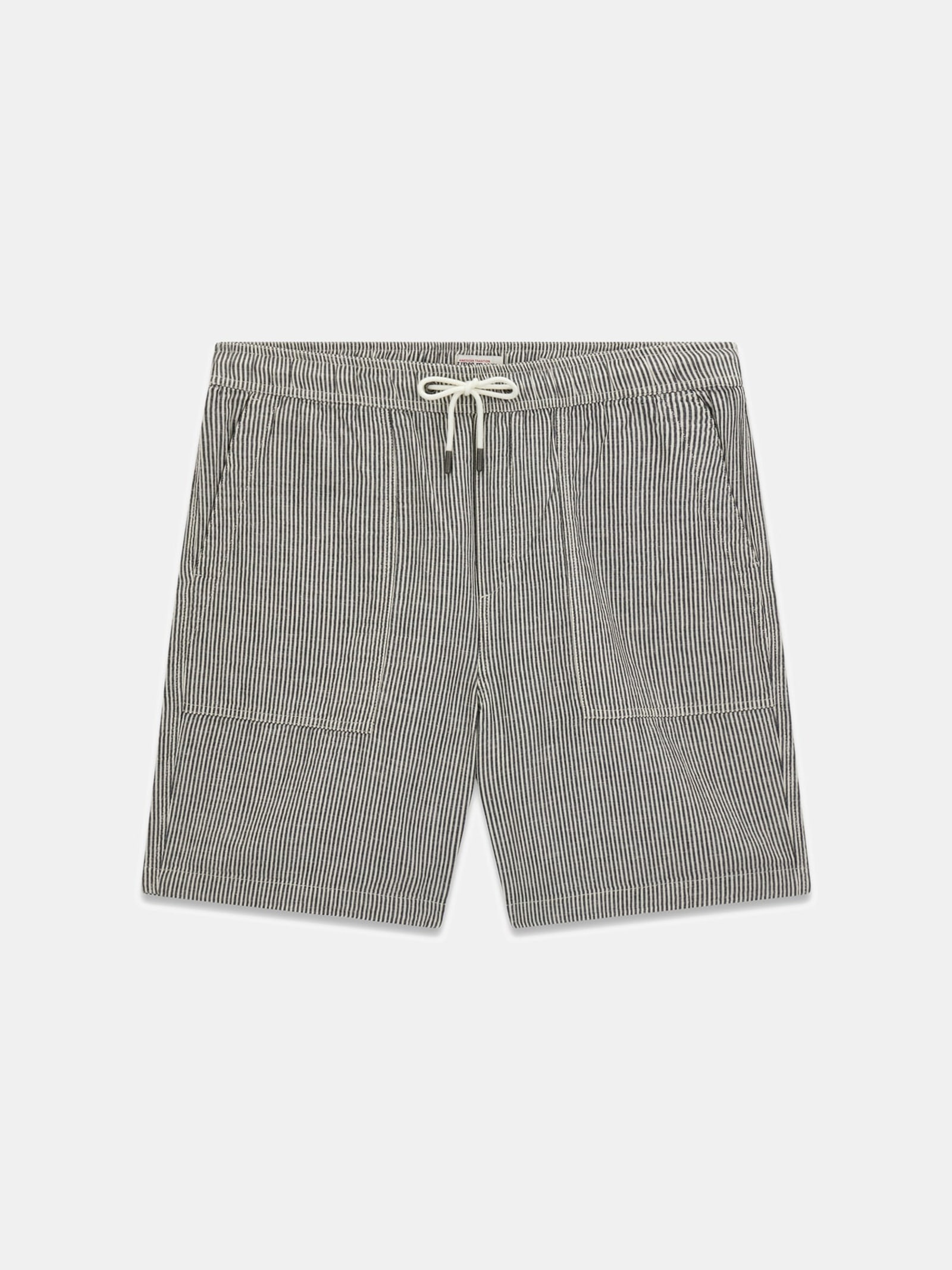 Guess Gestreepte Shorts Van Linnenmix