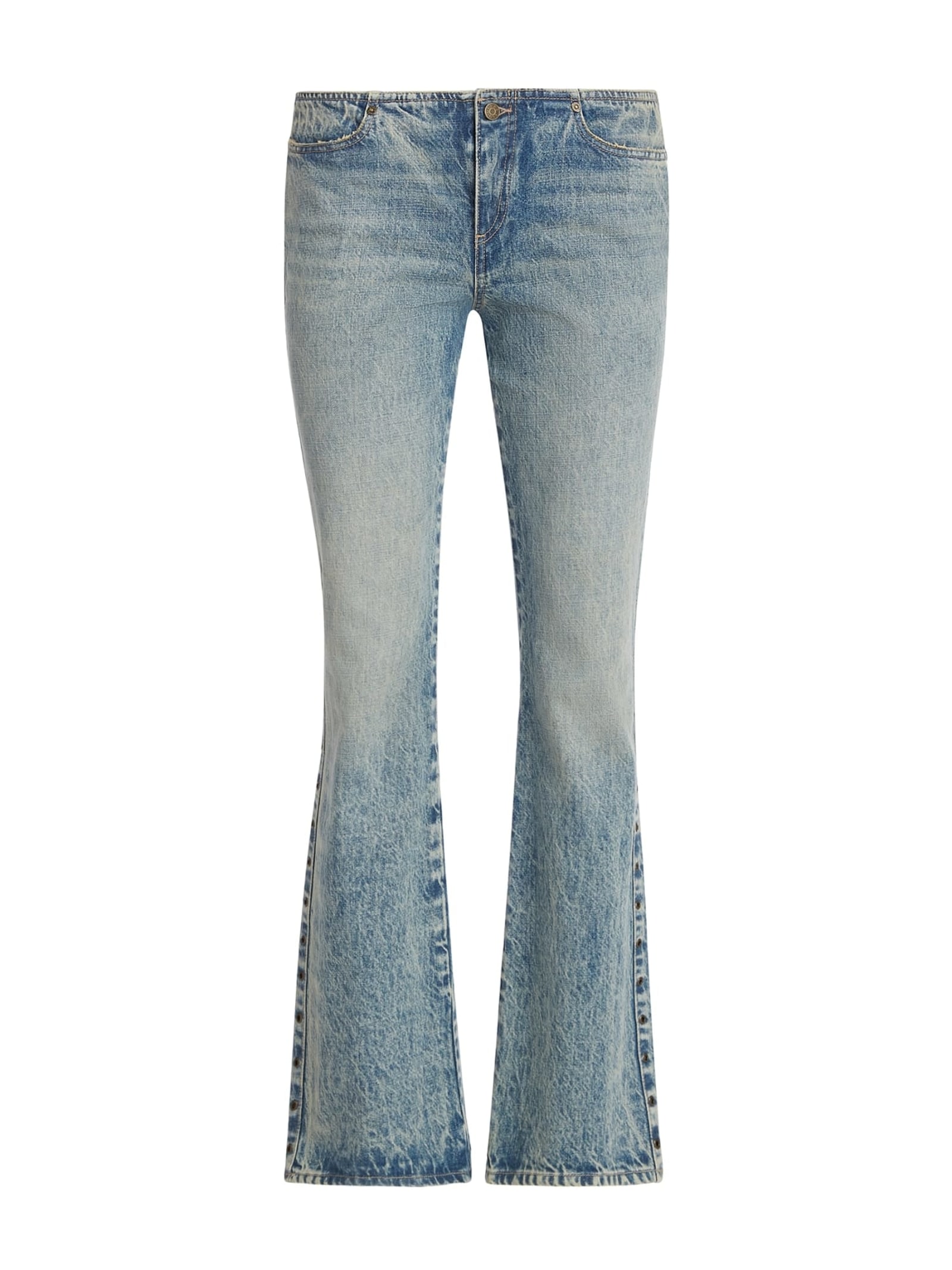 Guess Bootcut Spijkerbroek Met Lage Taille in blauw