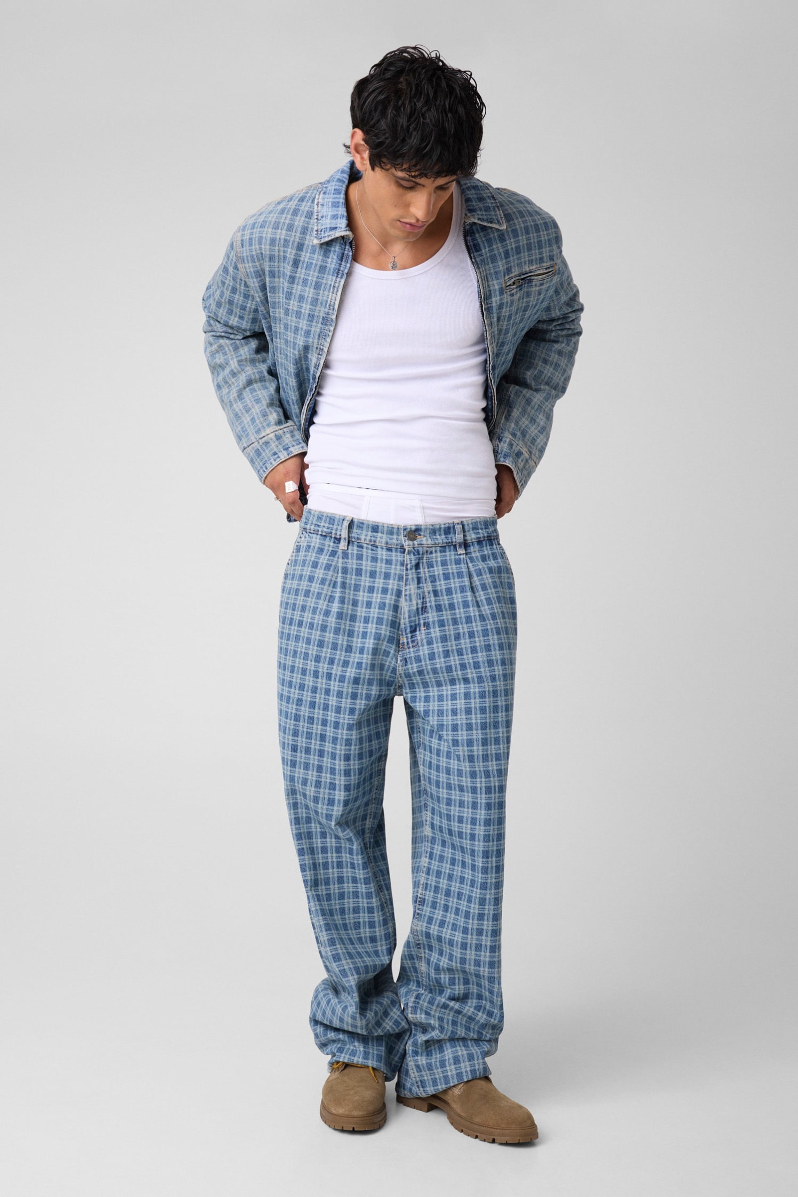 Guess G20 Bedrukte Baggy Jeans