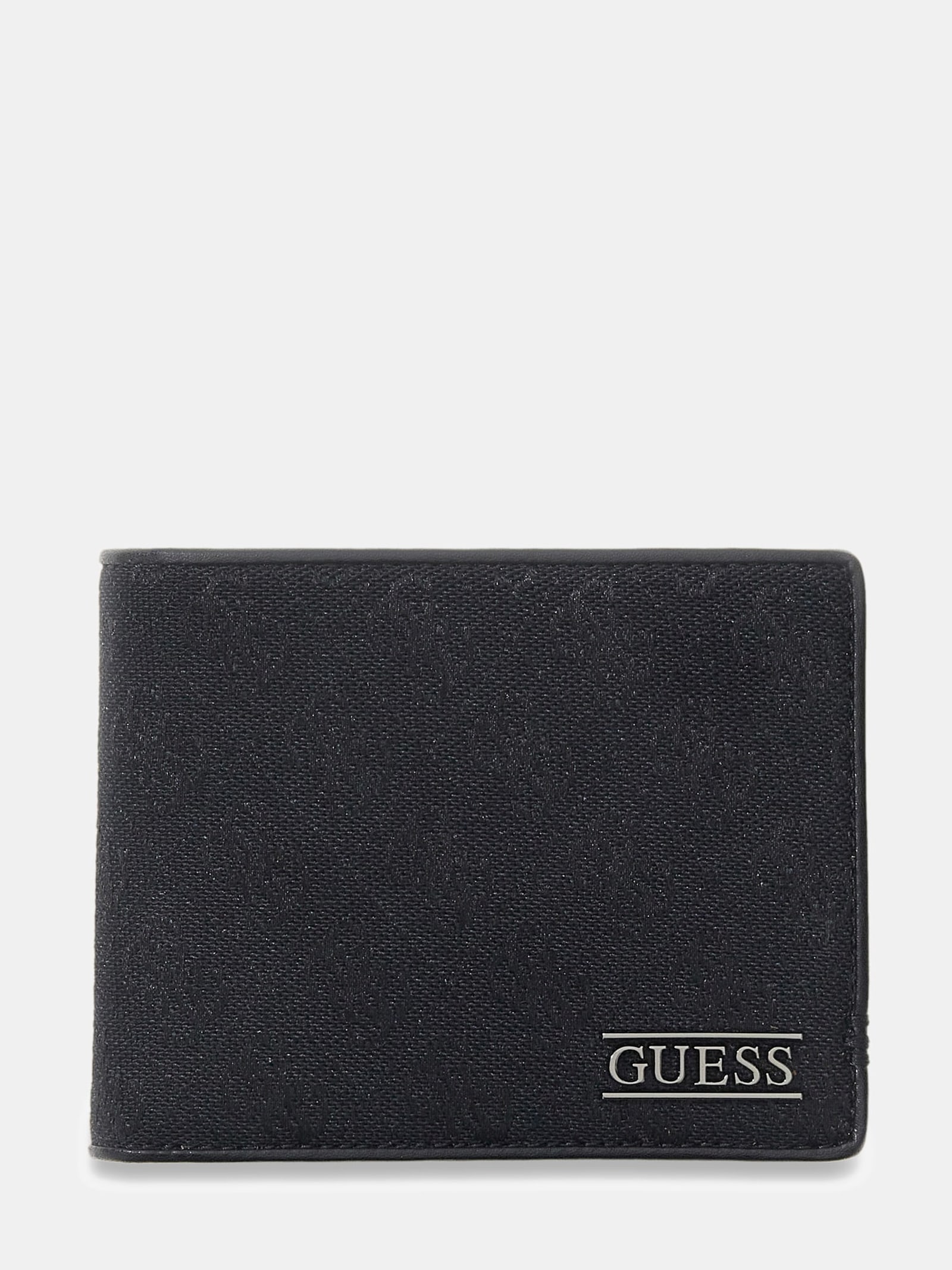 Guess Boston Logo Portemonnee in zwart