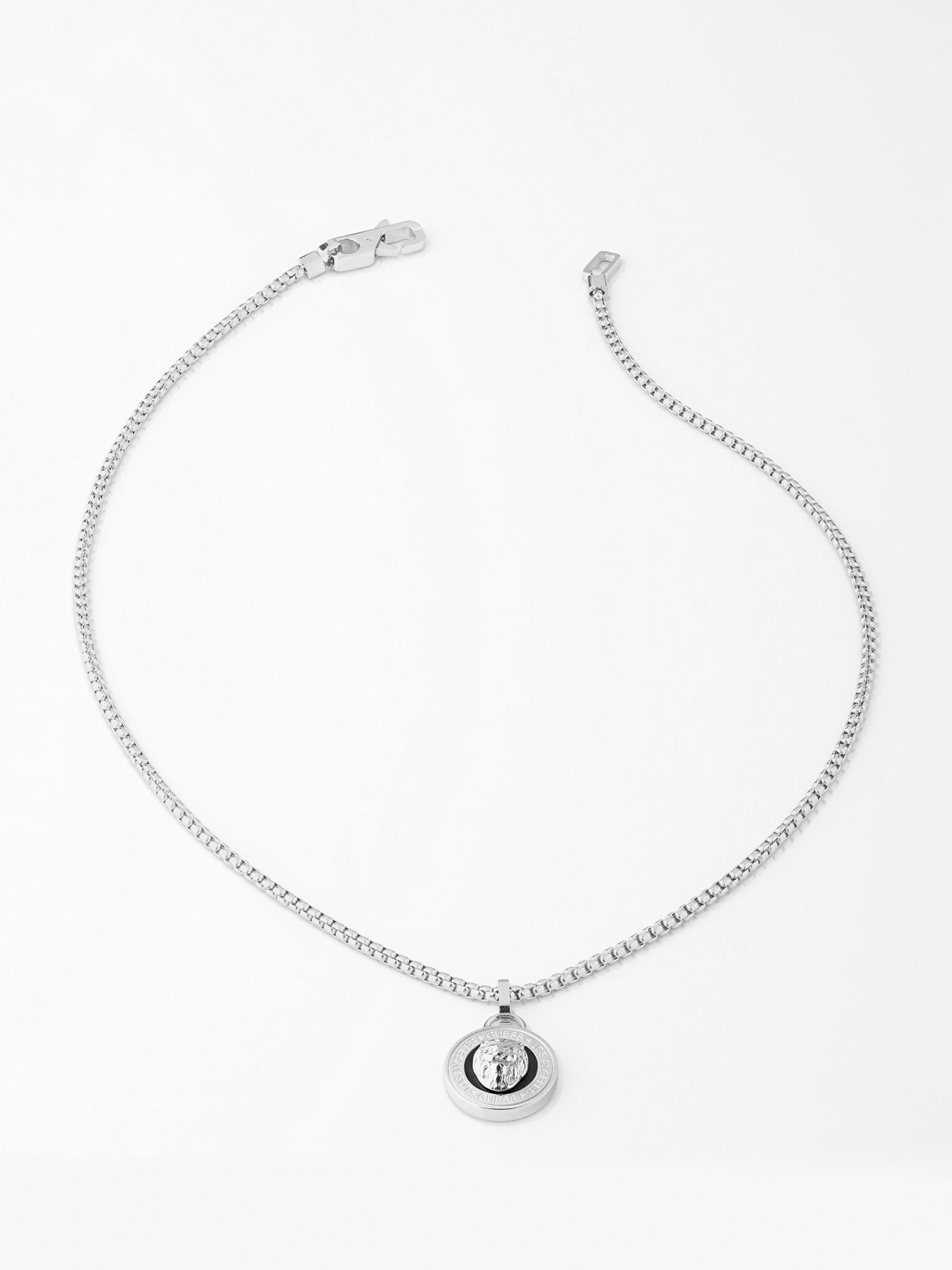 Guess Halsketting “Lion King” in zilver