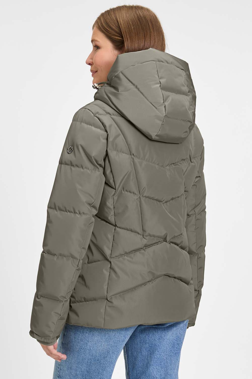 Covered Jas Anna Groen dames