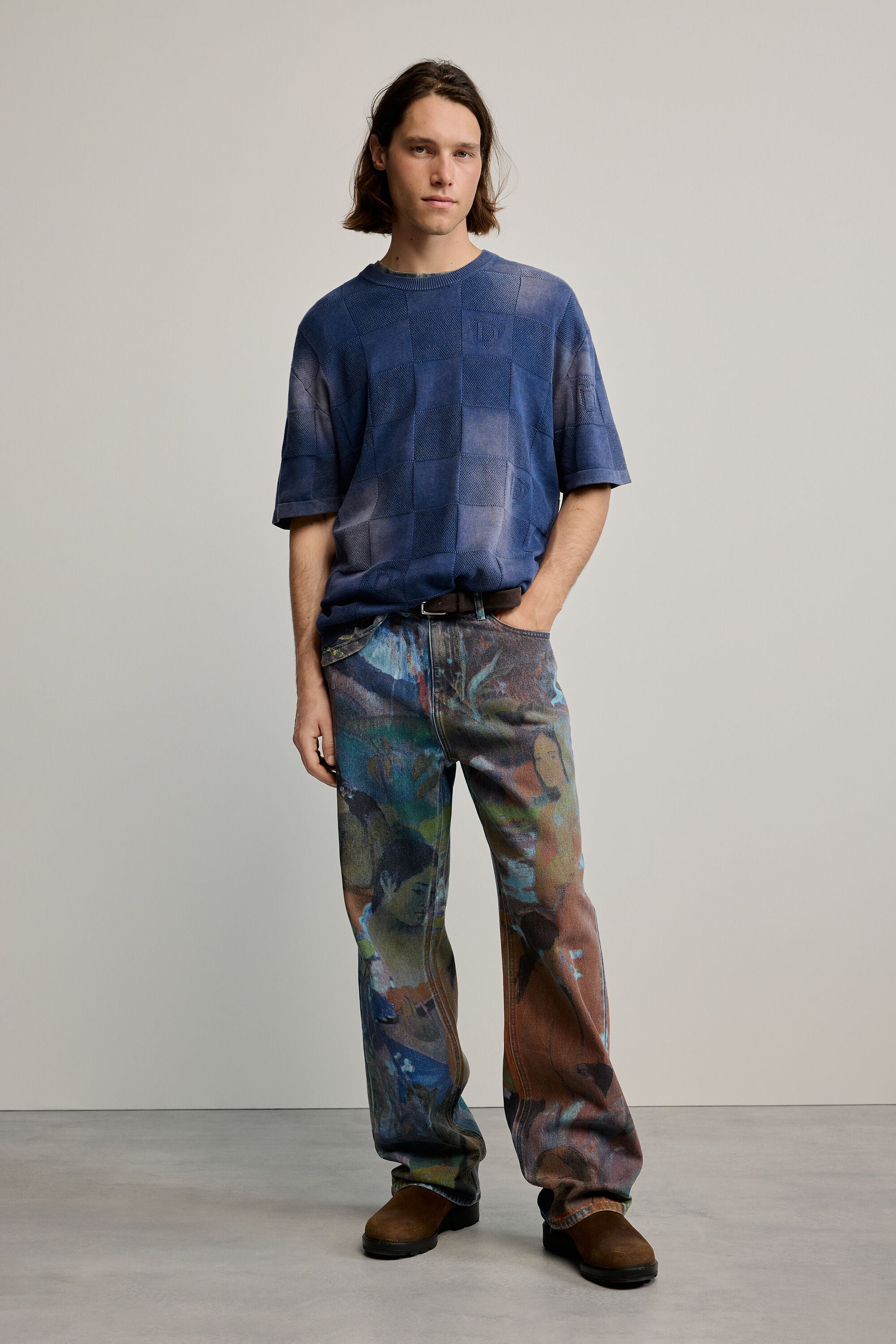 Desigual Gaugin-spijkerbroek