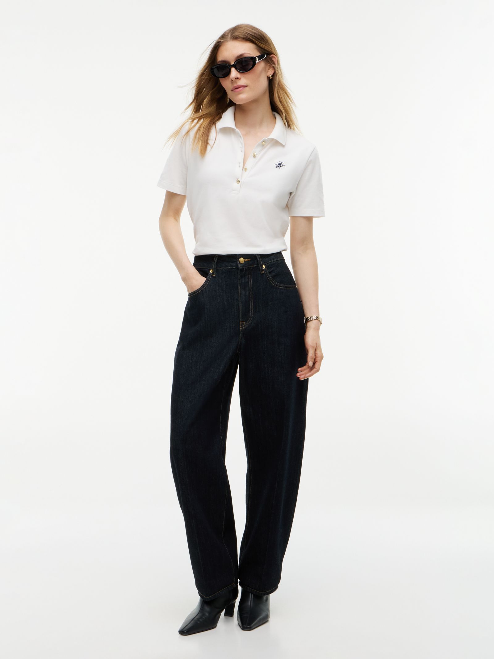 Tommy Hilfiger Quinn medium rise barrel jeans