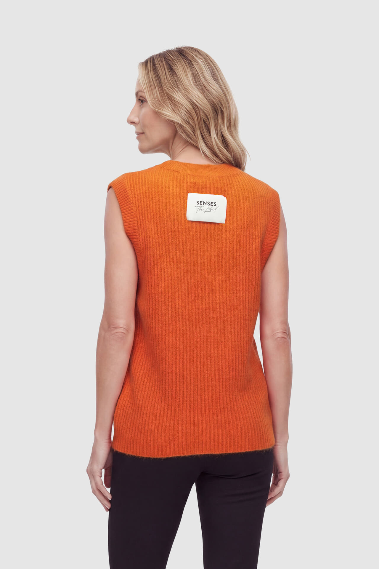 Senses The Label Vest Oranje dames
