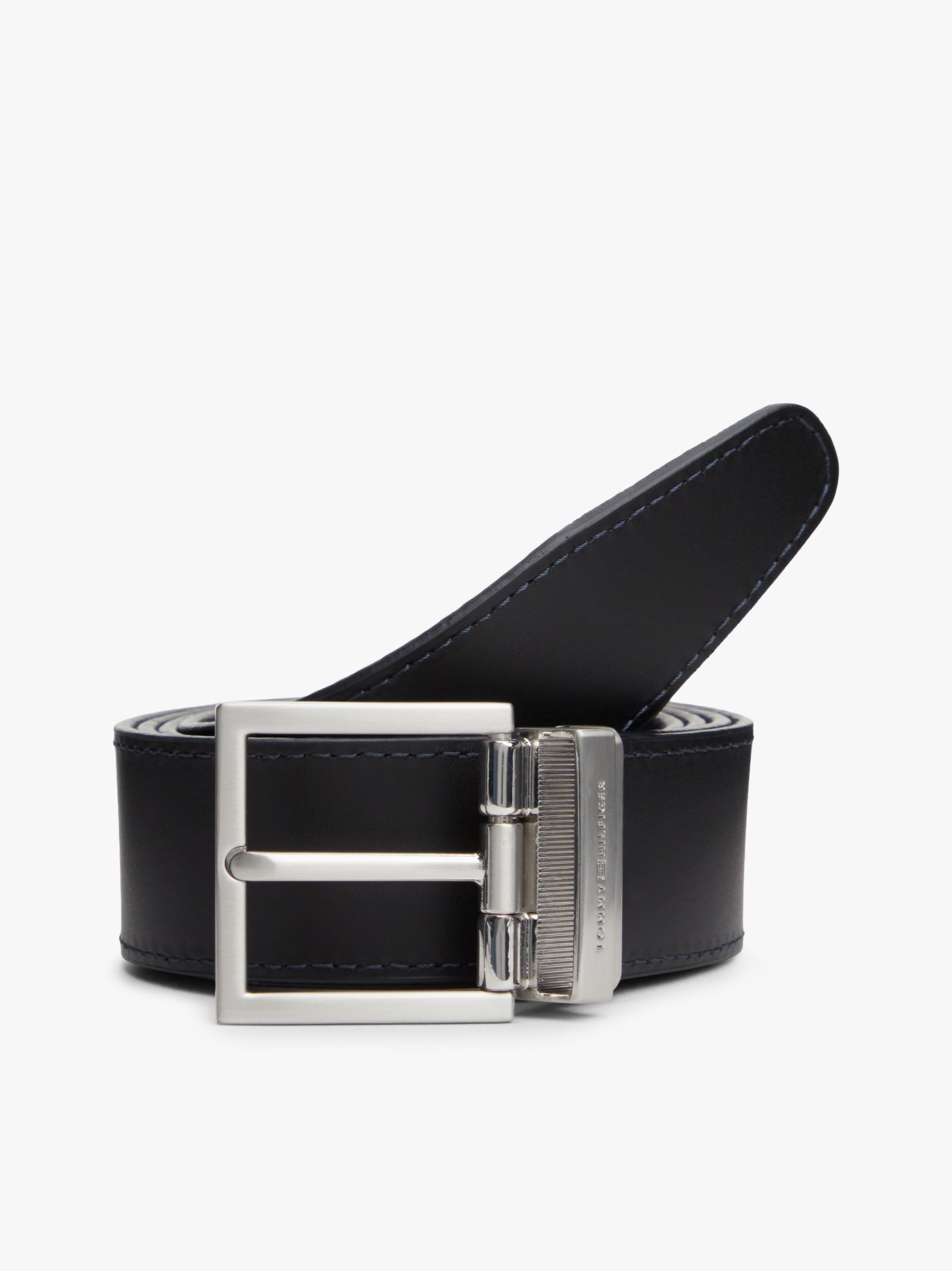 Tommy Hilfiger Reversible leren riem met vierkante gesp
