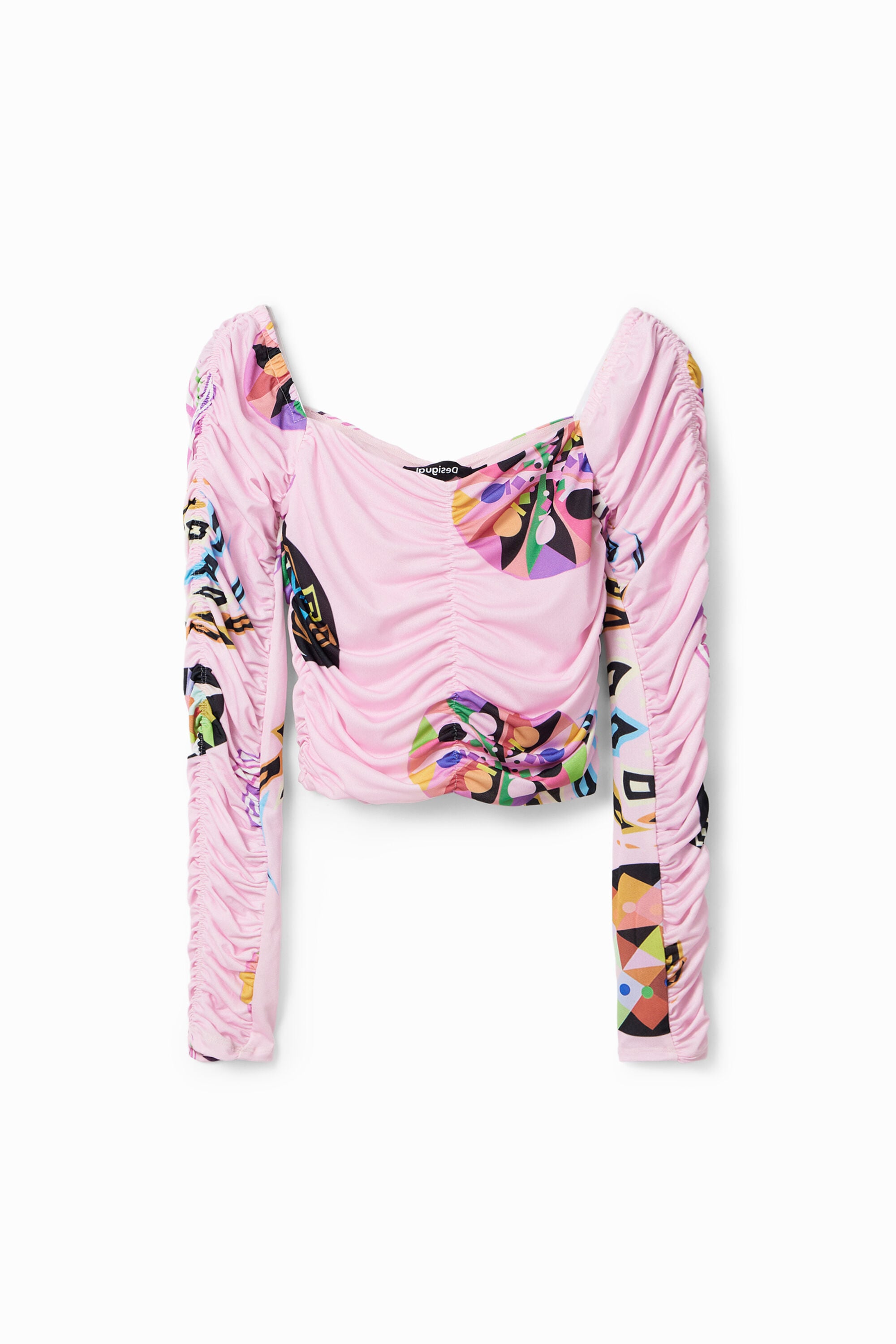 Desigual Gerimpelde blouse M. Christian Lacroix